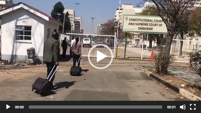 This was the embarrassing moment Zanu PF's legal dream team of Paul Mangwana and Tinomudaishe Chinyoka arrived at the offices of the Constitutional and Supreme Court only to find them closed for the Heroes Holiday. Many expected that such senior lawyers would know that the offices would be closed for the Heroes Holiday.