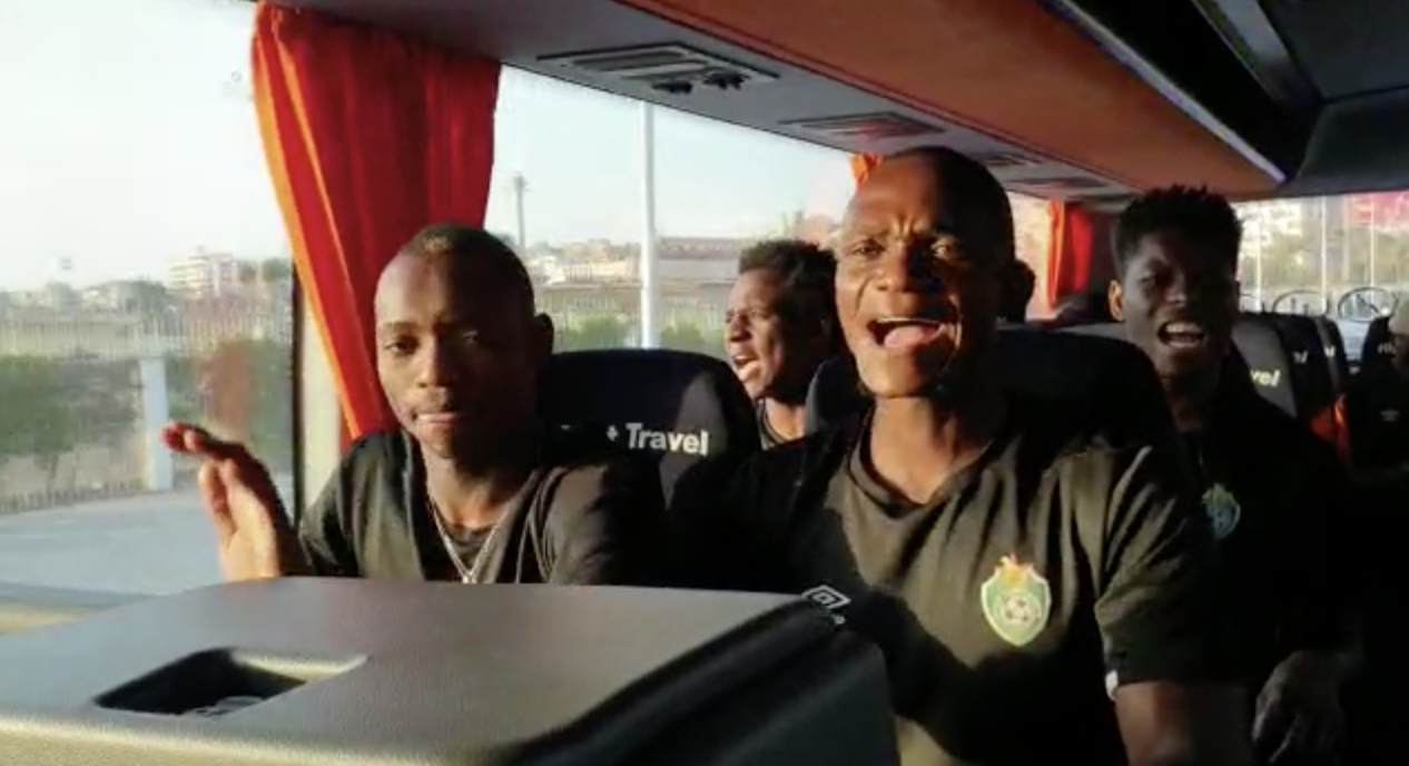 WATCH Zimbabwe players in Egypt singing in a bus ahead of AFCON opener